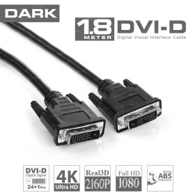 Dark 1.8m 24+1pin DVI Kablo (Erkek/Erkek)