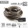 Dark USB 2.0 10m Aktif Uzatma Kablosu