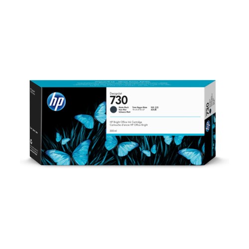 HP P2V71A 300 ml Mat Siyah Mürekkep Kartuş(730)